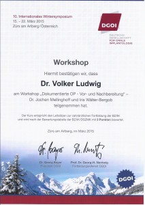 Zertifikat DGOI ZÜRS_Workshop 2_Dr. Volker Ludwig