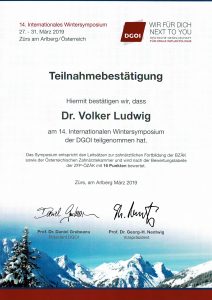 Quelle: Zahnarztpraxis Dr. Ludwig und Kollegen/Zertifikat Dr. Ludwig